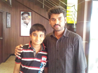 family vishnu and Isha